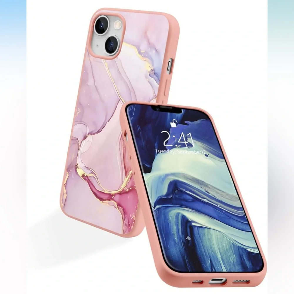 Abstract Art Phone Case for iPhone 12 /12 Pro Shockproof Cover